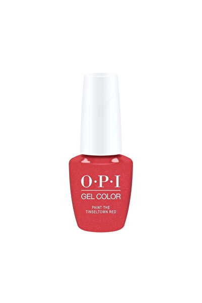 OPI Oja semipermanenta, Opi, Gel Color Paint The Tinseltown Red, 15ml