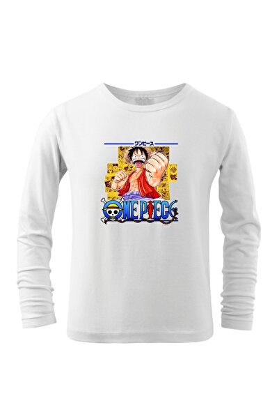 Funny Gift Tricou bluza cu maneca lunga pentru copii One Piece