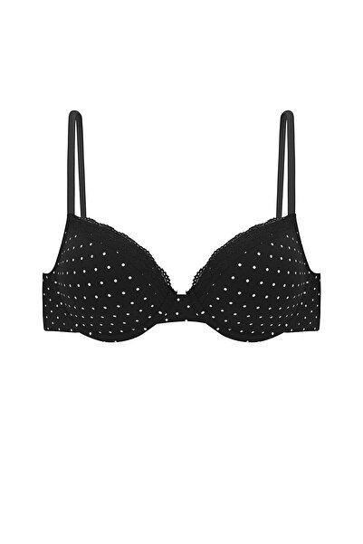 Wonna Alba Cotton Printed Unpadded Maximum Grip and Seamless Form - 2742 - Ecru Black