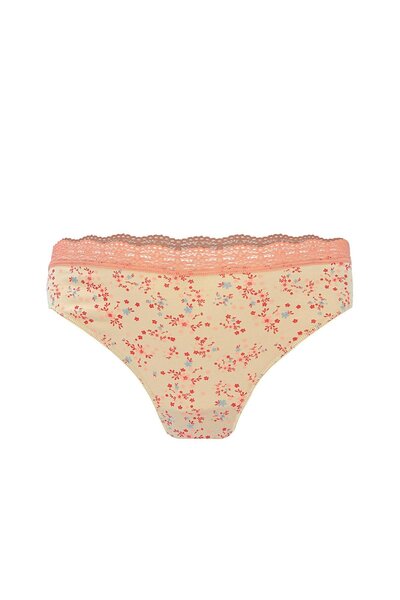 Wonna Set of 2 Cotton Soft Printed Panties-Skin-Black-S