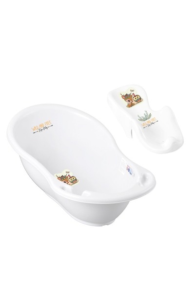 Tega Baby Set de cadă pentru copii alb „Fawn” 86 cm cu senzor de temperatură DZ-004 + suport anatomic DZ-003