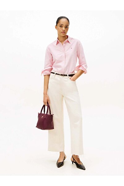 Tommy Hilfiger Popette Soft Women's Burgundy Mini Tote Bag