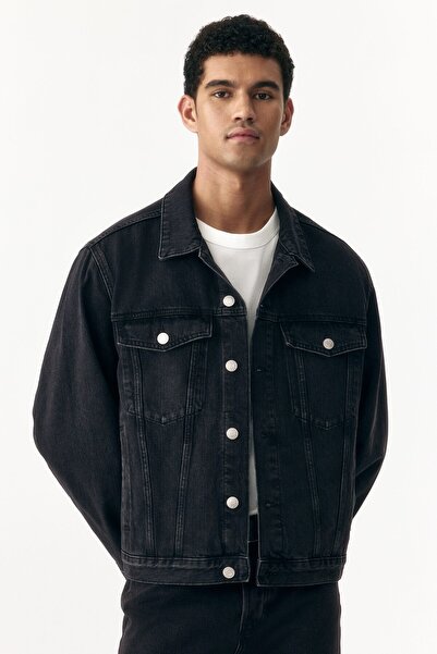H&M Kot Trucker Ceket