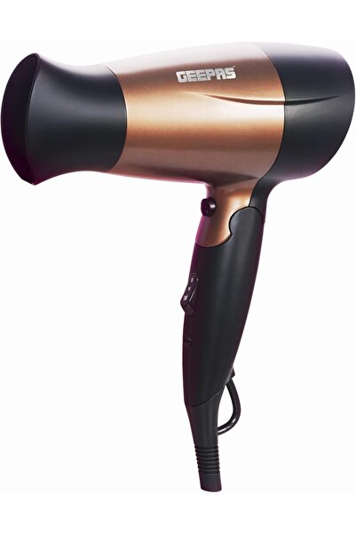 Geepas Hair Dryer - GH8642, Gold, 1600 W