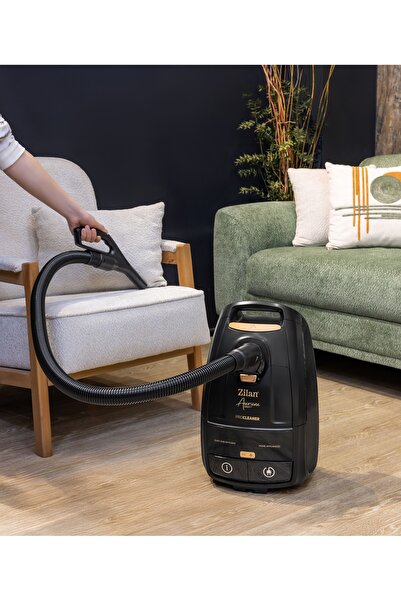 Zilan Odsávačka se sáčkem Aurum ZLN4500, 2400W, 5L, Furtun pivotant 360°, Telecomanda, Afisaj digital