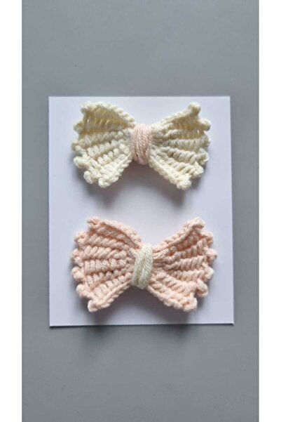 ELYTA Hediyelik Saçsız Bebek Tokası – 2 adet Kız Bebek Çıt Çıt Klips Toka (El...