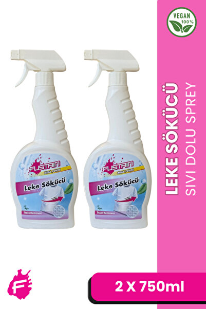FUSTAIN LEKE SÖKÜCÜ SIVI SPREY 2 ADET 750 ML (DOLU)
