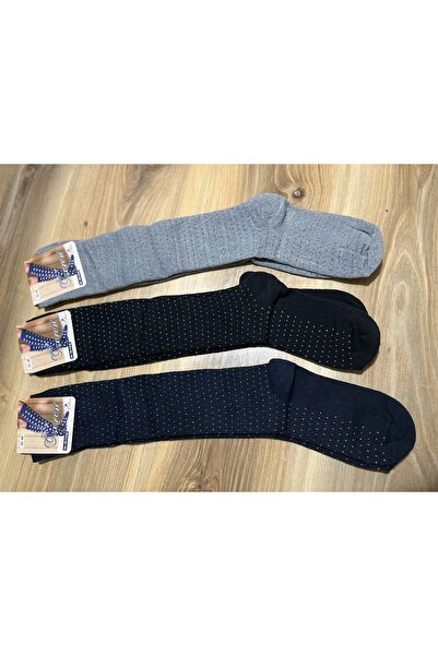 Özeren Çorap Women's Towel Thick Socks Set of 3