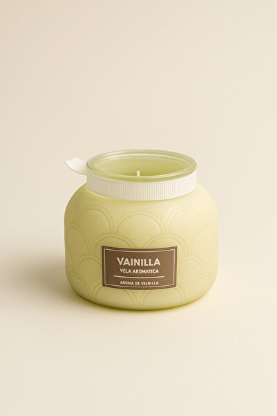 Şahane Pazar Dekoratif Cam Şişeli Kokulu Mum SHN-2001