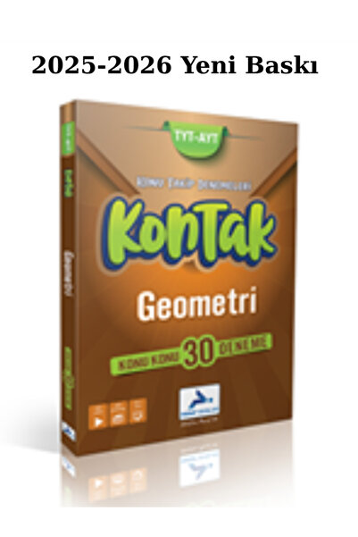 paraf yayınları Paraf Kontak Tyt-Ayt Geometri Konu Takip Denemeleri 2025/26 Y...