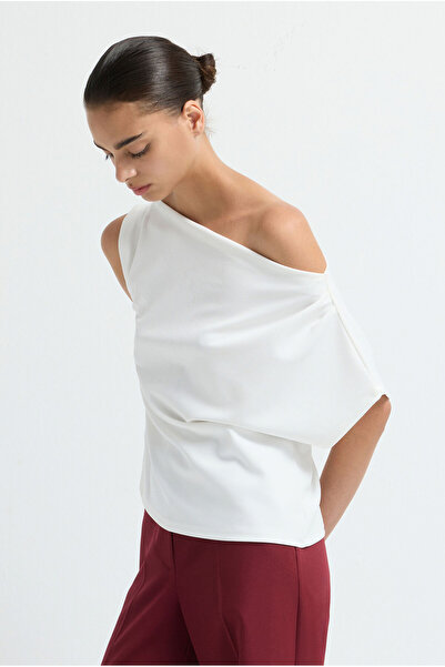 adL Degaje Yaka Kolsuz Bluz
