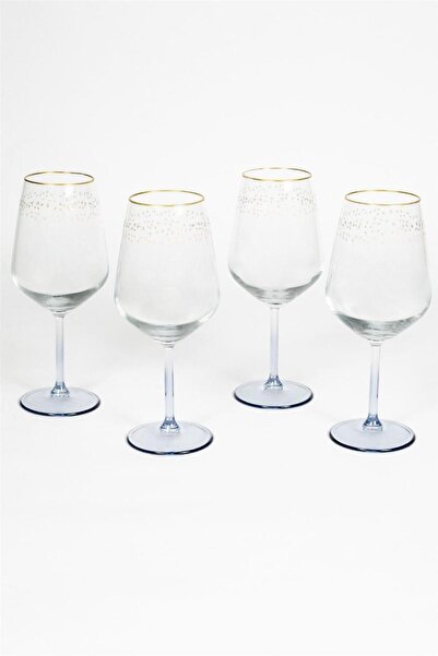 Fhilli Yılbaşı Winter Sky 4'lü Su Kadehi Seti - 490 cc - Mavi