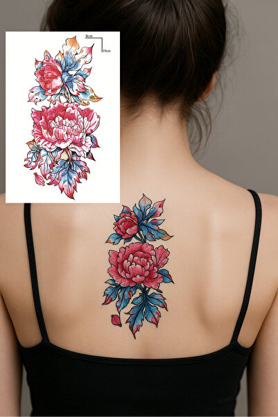 TAKIŞTIR Geçici Çiçek Figürlü Dövme Tattoo