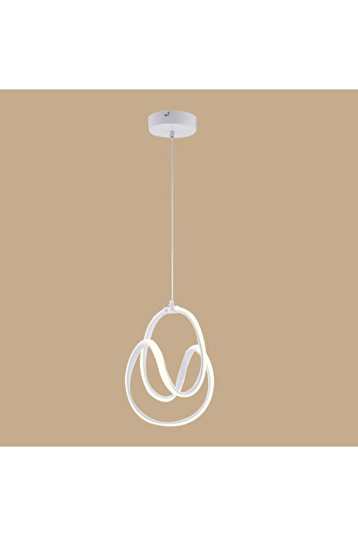 Bella Maison Ruby Led Sarkıt Avize Beyaz (75x30 cm)