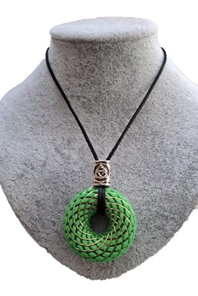 OEM Pandantiv Rodin Coils, verde, 44mm