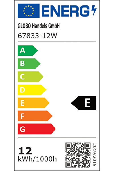 GLOBO LED wall lamp, metal structure, acrylic diffuser, elegant design, 12W, 935 lm, warm light, a...