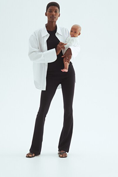 H&M MAMA İspanyol Paça Jarse Pantolon