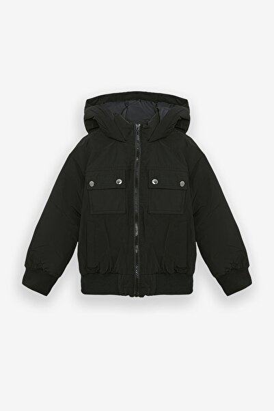 Iceberg BG Store Erkek Çocuk Siyah Mont