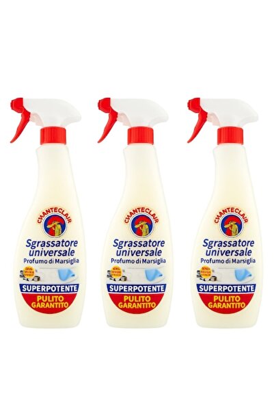 Chanteclair Set of 3 Universal Degreaser 600 ml, Marseille fragrance, liquid