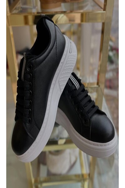 Ramer Günlük Kadın Sneaker | Kalın Taban & Şerit Detaylı