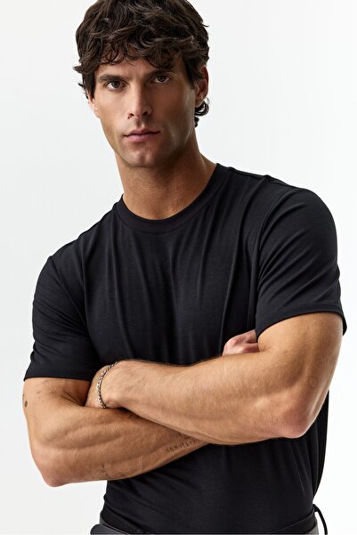 H&M Sıcak Tutan Normal Kesimli Tişört