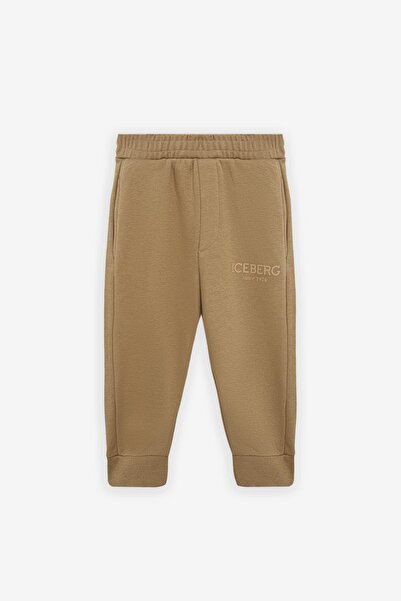Iceberg Bg Store Baby Boy Beige Sweatpants