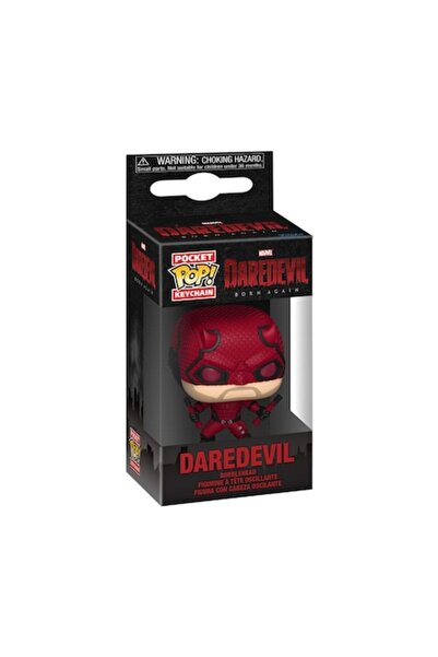 Funko Pop Breloc Daredevil: Born Again, design metalic miniatural, 5cm