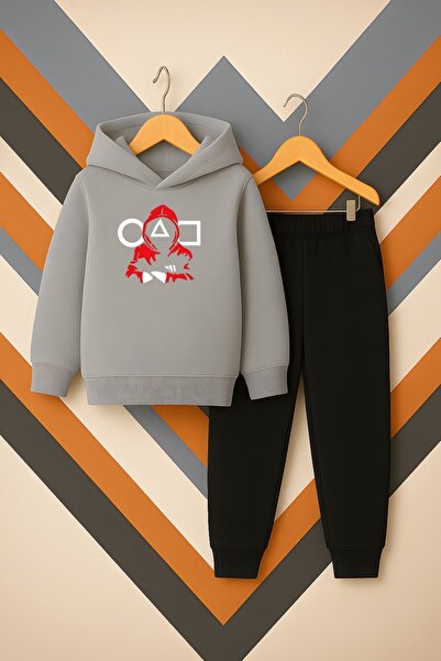 OSCAR WILDE Печатен детски спортен екип, унисекс, с широка кройка