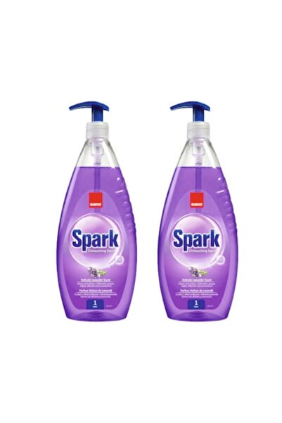 Sano Pachet 2 x Detergent de vase Spark Lavender, 1L