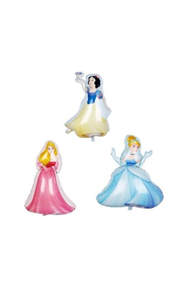 Domi Party & Gifts Set of 3 foil balloons - Princesses Snow White, Sleeping B...