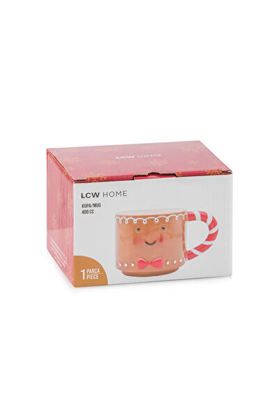 LC Waikiki Lcw Home Brown Printed Ceramic Mug 400 ml