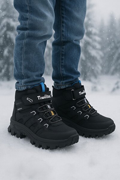 minibonito Unisex Rahat Anatomik Taban Cırtlı Erkek Kız Çocuk Botu