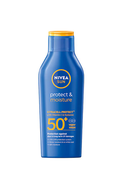 Nivea Sun Lotiune Protect & Moisture cu SPF 50, 200 ml