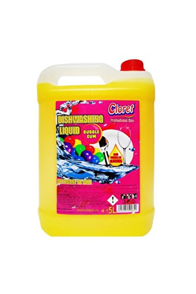 Cloret Detergent de vase cu gumă de mestecat 5L