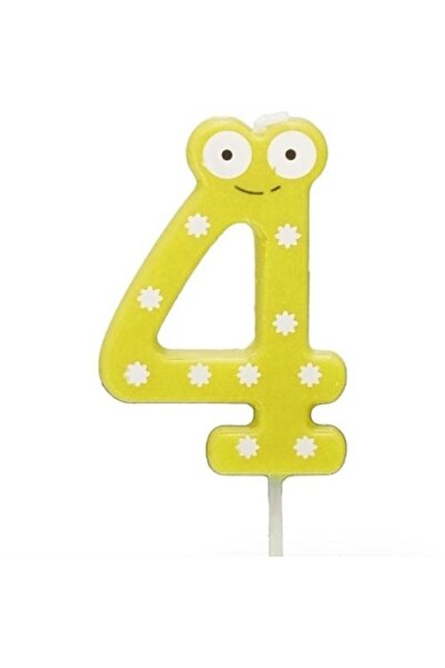 Domi Party & Gifts Lumânare pentru tort, model ohisori, Party Shop, numărul 4...