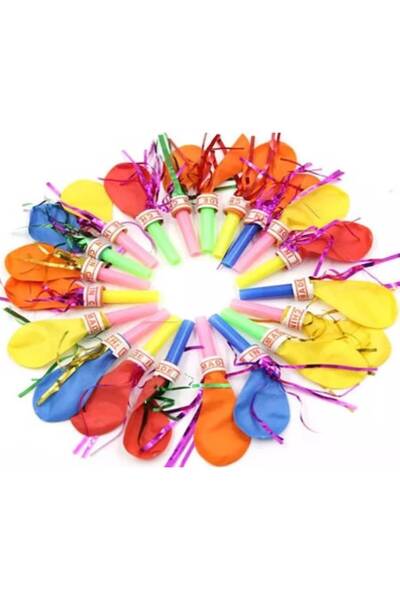 Domi Party & Gifts Set Baloane Fluier - 50 Piese