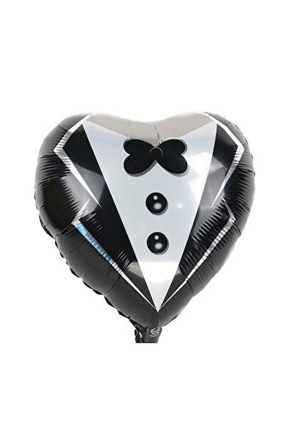 Domi Party & Gifts Balon folie inimă „Mire”, 45 cm -