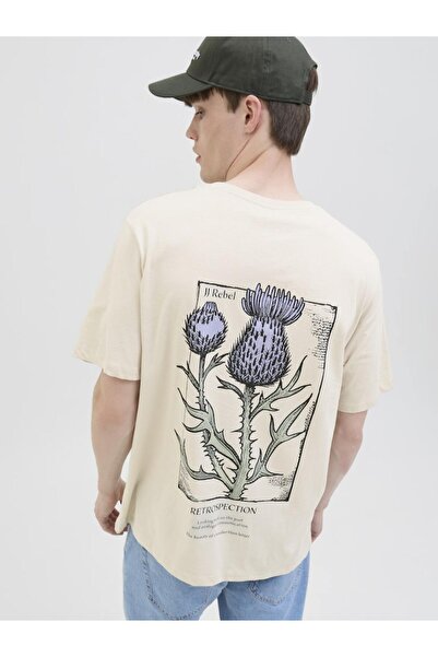 REBEL By Styli JREBMALTE Crew Neck Oversized T-Shirt