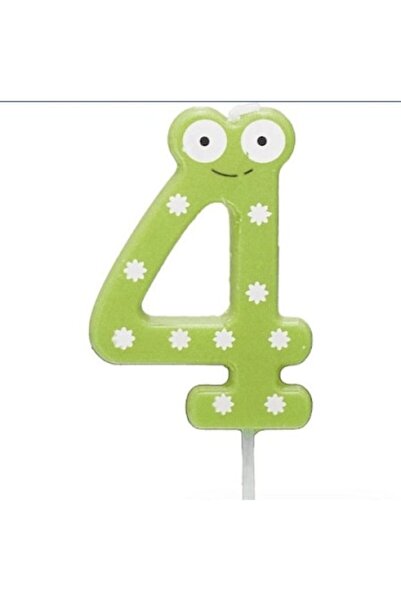 Domi Party & Gifts Lumânare pentru tort, model Ohisori, Party Shop, numărul 4...