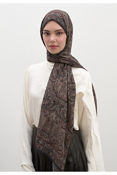 Fresh Slyvie Desen Shawl Bitter Brown