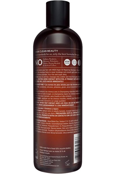 HASK Argan Oil Repairing Shampoo - 12 fl oz