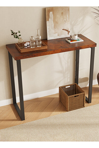 VariFurnx طاولة وحدة تحكم 100*40*80 سم طاولة مدخل سطح مكتب سميكة طاولة أريكة طاولة جانبية طاولة عرض منزلية