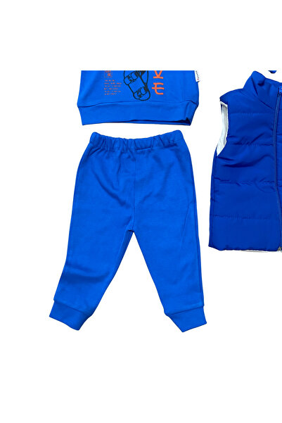 OEM Set 3 piese bebeluș cu vestă model "Brave"