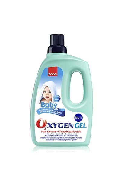 Sano Detergent gel Oxygen Baby pentru îndepărtarea petelor 3L