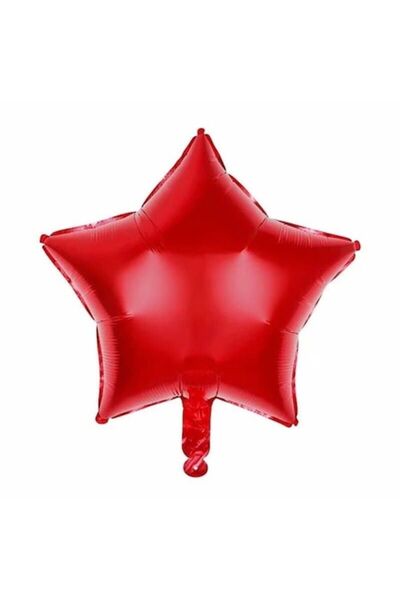 Domi Party & Gifts Balon folie stea roșie, 45 cm