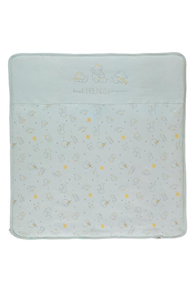Bebetto Interlock Fiber Blanket (Little Elephant) Mint