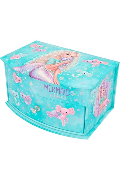 Depesche Cutie de bijuterii TOPModel Sirenă, Depesche, Albastră