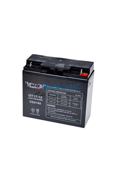 Wilmat Baterie cu gel OT 17-12 de 12V și 17Ah pentru jucării și UPS-uri