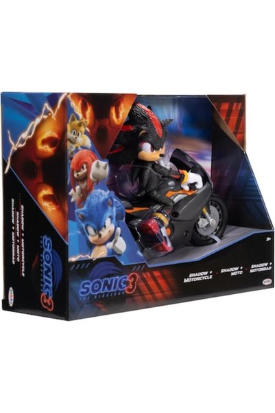 Jakks Pacific Sonic 3 Play Set - Shadow on Motorcycle
