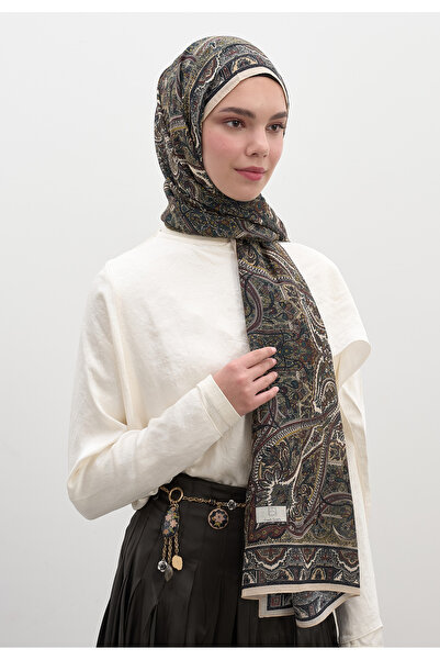 Fresh Slyvie Pattern Shawl Beige